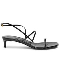 KHAITE - Loop 35 Leather Sandals - Lyst