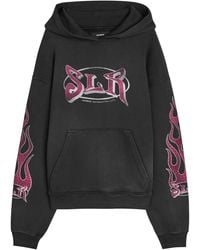 NAHMIAS - Summerland Racing Hooded Cotton Sweatshirt - Lyst