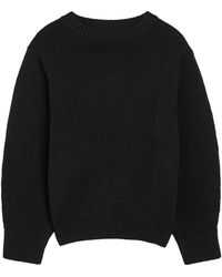 TOTEME - Knitted Cotton-Blend Jumper - Lyst