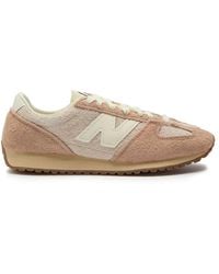 New Balance - 471 Panelled Brushed Suede Sneakers - Lyst