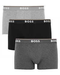 BOSS - Stretch-cotton Boxer Briefs - Lyst