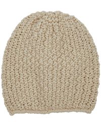 Inverni - Chunky-knit Cashmere Beanie - Lyst