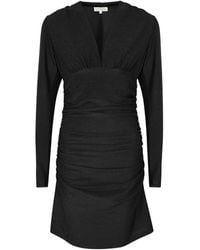 byTiMo - Glittered Ruched Jersey Mini Dress - Lyst