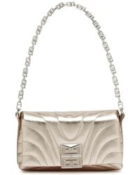 Givenchy - 4g Quilted Metallic Leather Shoulder Bag - Lyst
