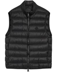 Moncler - Quilted Logo-Appliquéd Shell Gilet - Lyst