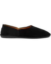 The Row - Canal Suede Flats - Lyst