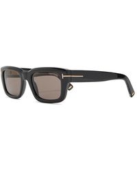 Tom Ford - Icon Rectangle-Frame Sunglasses - Lyst