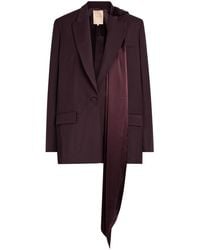 ROKSANDA - Isabel Scarf Wool Blazer - Lyst
