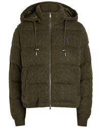 Polo Ralph Lauren - Padded Wool And Cashmere-Blend Jacket - Lyst