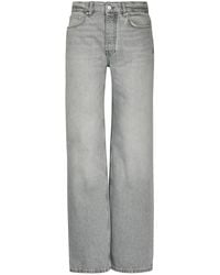 Anine Bing - Hugh Wide-Leg Jeans - Lyst