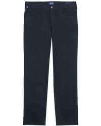 Citizens of Humanity - Elijah Straight-Leg Stretch-Twill Trousers - Lyst