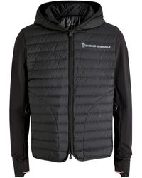 Moncler - Panelled Cotton-Blend And Shell Jacket - Lyst