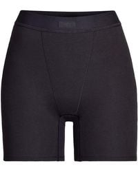 Skims - Cotton-Rib Boxer Shorts - Lyst