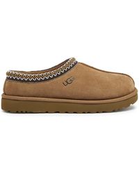 UGG - Tasman Suede Flatform Slippers - Lyst
