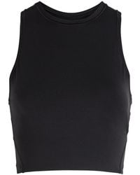 On Shoes - Studio Cropped Stretch-Jersey Top - Lyst