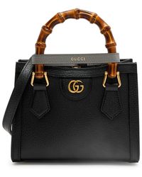 Gucci - Diana Mini Leather Top Handle Bag - Lyst