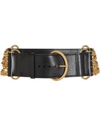 Chloé - Chloé Camera Chain Leather Belt - Lyst