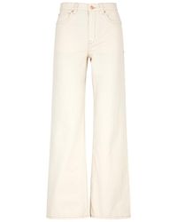 Free People - Tinsley Wide-leg Jeans - Lyst