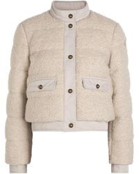 Moncler - Blandy Padded Bouclé Jacket - Lyst