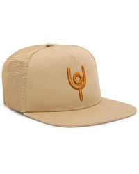 Now You Live - Trucker Logo-Embroidered Twill Cap - Lyst