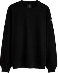 Rick Owens - X Moncler Jumbo Logo Cotton Sweatshirt - Lyst