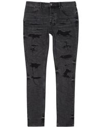Ksubi Denim Black Bullet Crop Jeans for Men - Lyst