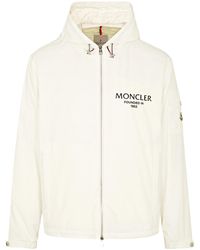 Moncler - Granero Logo Hooded Nylon Jacket - Lyst