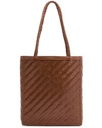 Bembien - Le Tote Woven Leather Tote - Lyst