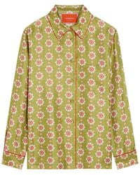 La DoubleJ - Boy Printed Silk Shirt - Lyst