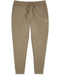 Polo Ralph Lauren - Logo-embroidered Jersey Sweatpants - Lyst