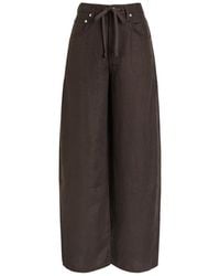 Citizens of Humanity - Brynn Drawstring Linen Trousers - Lyst