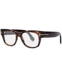 Tom Ford - Soft Square-Frame Optical Glasses - Lyst