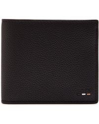 BOSS - Ray Logo Grained Leather Wallet - Lyst