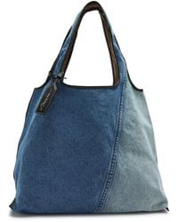 3.1 Phillip Lim - Market Panelled Denim Tote - Lyst