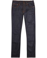 Nudie Jeans - Tight Terry Slim-leg Denim Jeans - Lyst