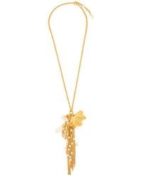 Chloé - The Chloé Shells Embellished Necklace - Lyst