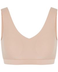 Chantelle - Soft Stretch Walnut Padded Soft-Cup Bra - Lyst