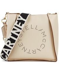 Stella McCartney - Stella Logo Mini Faux Leather Cross-body Bag - Lyst