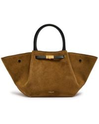DeMellier - The New York Midi Suede Tote - Lyst
