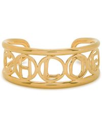 Chloé - The Chloé Script Cuff - Lyst