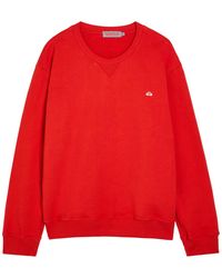 Spense - Logo-Embroidered Cotton Sweatshirt - Lyst