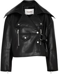 Nanushka - Ado Faux Leather Jacket - Lyst
