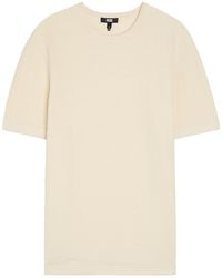 PAIGE - Brimmer Waffle T-Shirt - Lyst