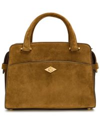 Metier - Private Eye Mini Suede Top Handle Bag - Lyst