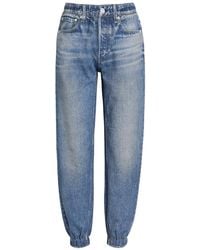 Rag & Bone - Miramar Jeans-Print Terry Trousers - Lyst