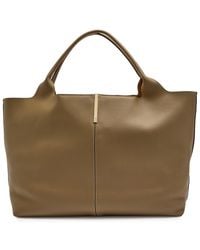 Tod's - Large Leather Tote Bag - Lyst