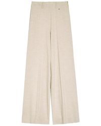 Herno - Wide-Leg Woven Trousers - Lyst