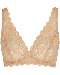 Hanro - Moments Lace Soft-Cup Bra - Lyst