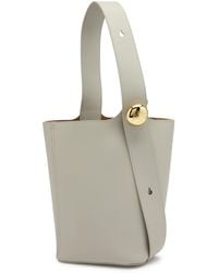 Loewe - Pebble Medium Leather Bucket Bag - Lyst