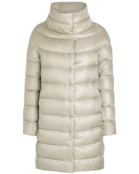 Herno - Quilted Shell Coat - Lyst